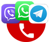 telegram whatsapp viber